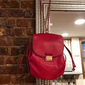 Small Red Backpack
